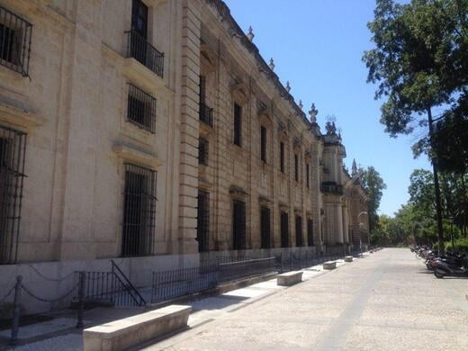 The university of Seville used to be a tobacco factory