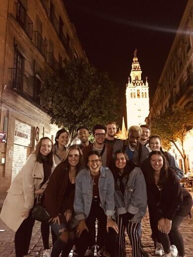 Seville is beautiful by day, and majestic by night